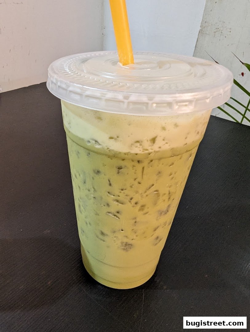 Refreshing Green Drink from Shoon Kou Cafe