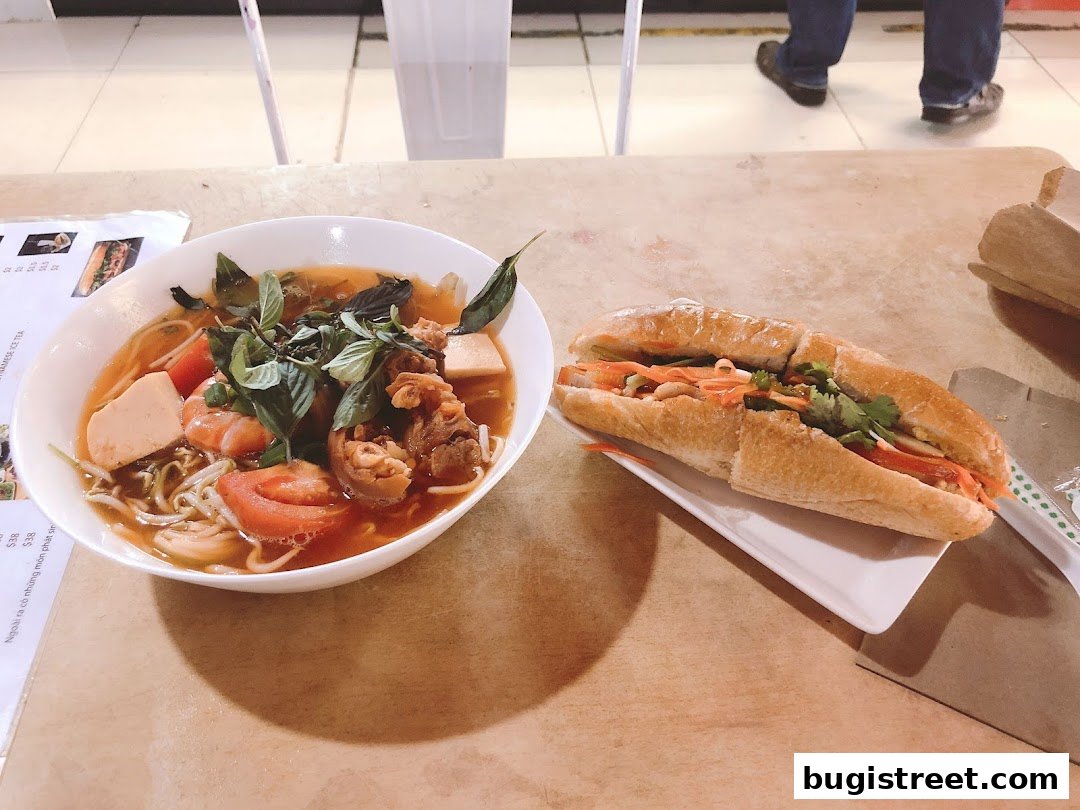 Authentic Vietnamese Delights: Noodle Soup & Banh Mi