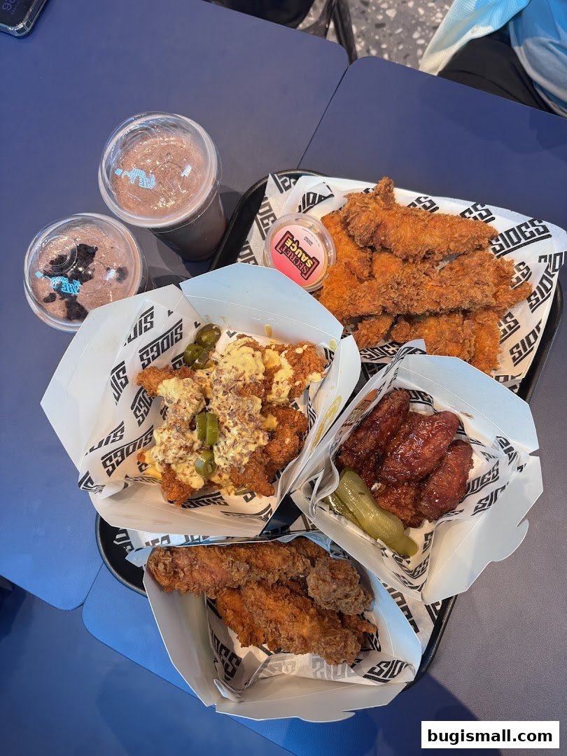 SIDES: Delicious Fried Chicken & Shakes