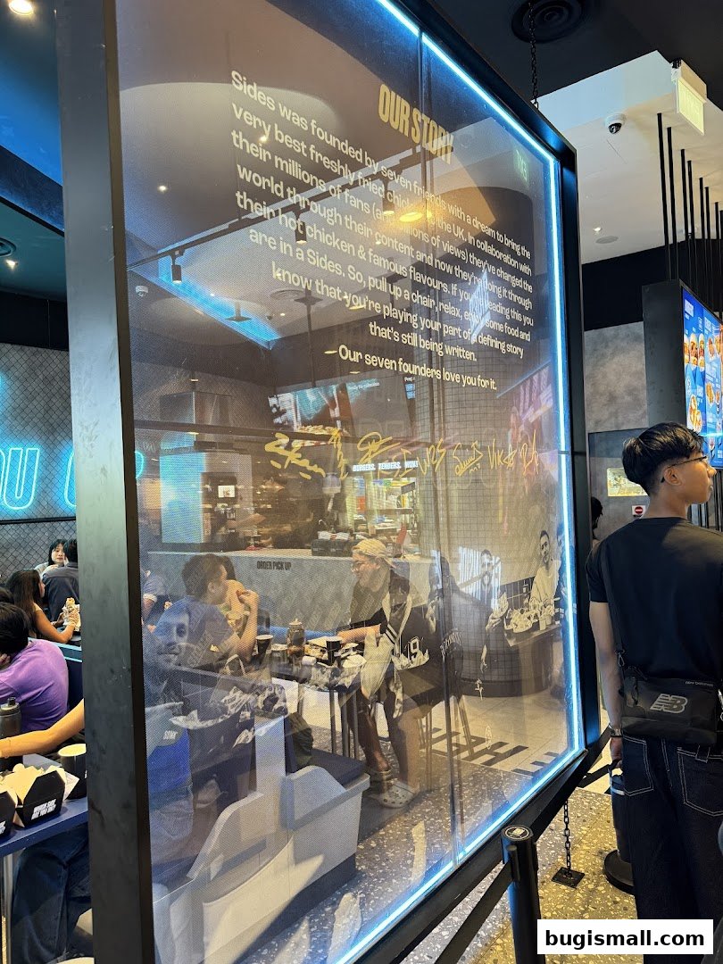 Experience the Story of SIDES - Delicious Fried Chicken!