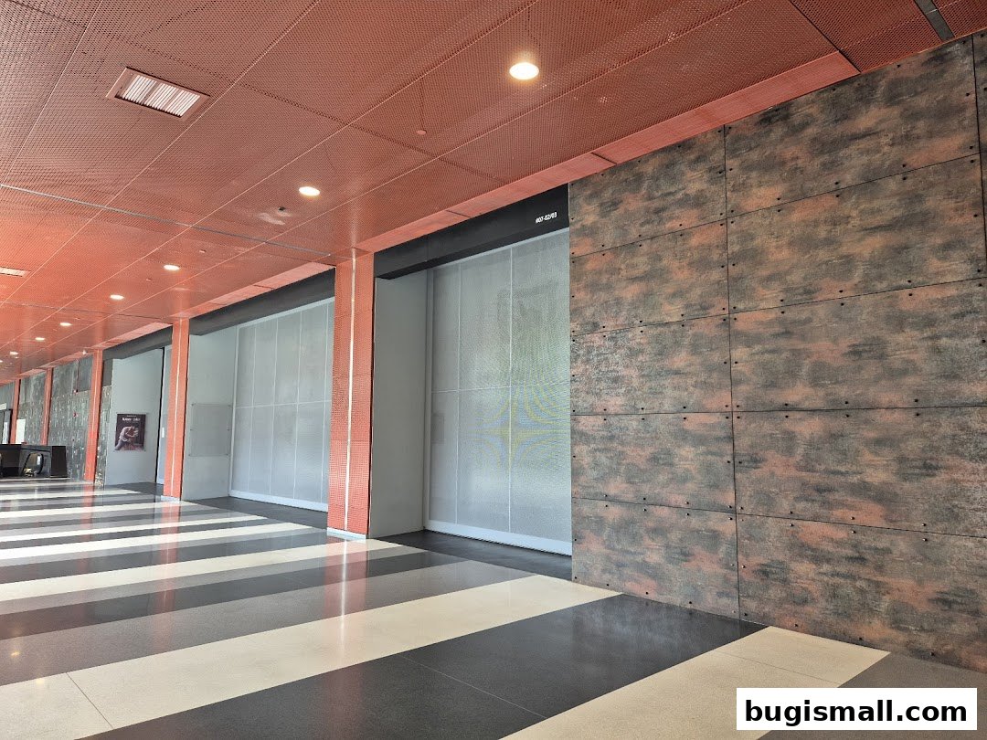 Modern Hallway Design at Singapore Ballet