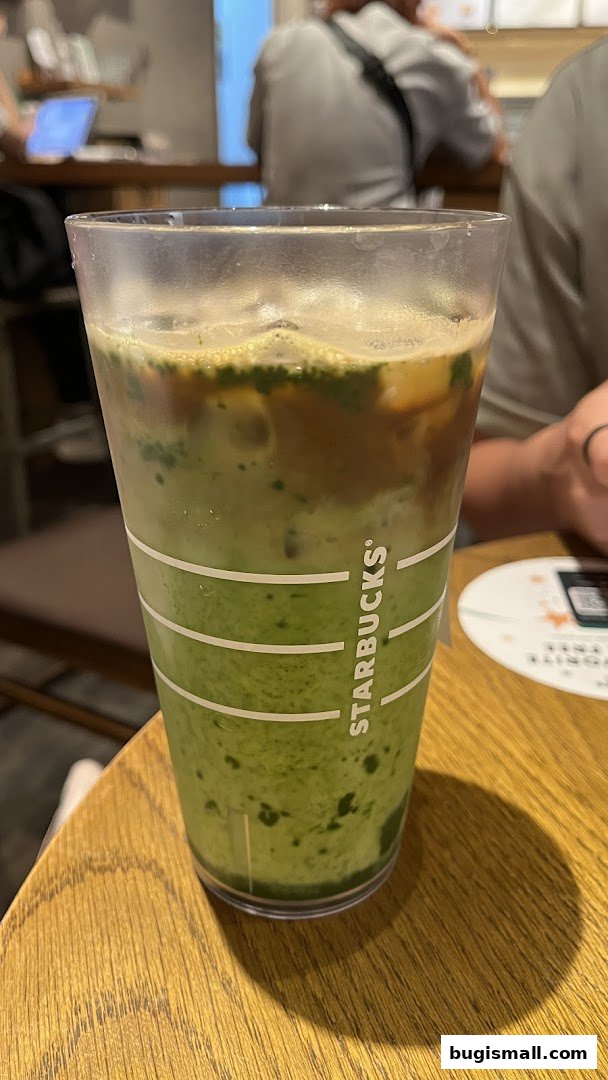Starbucks Iced Matcha Espresso Fusion