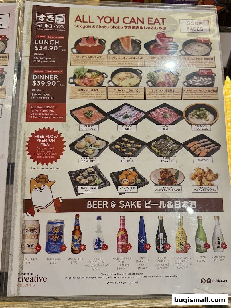 Suki-Ya: All-You-Can-Eat Sukiyaki & Shabu-Shabu Feast!