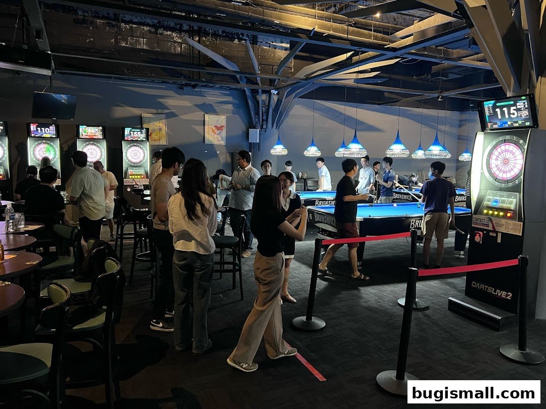 Darts and Billiards Fun at Talkdarts TD x CGB!