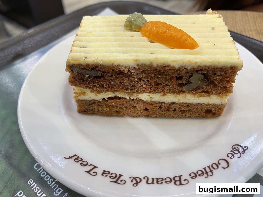 Indulge in our Decadent Carrot Cake!