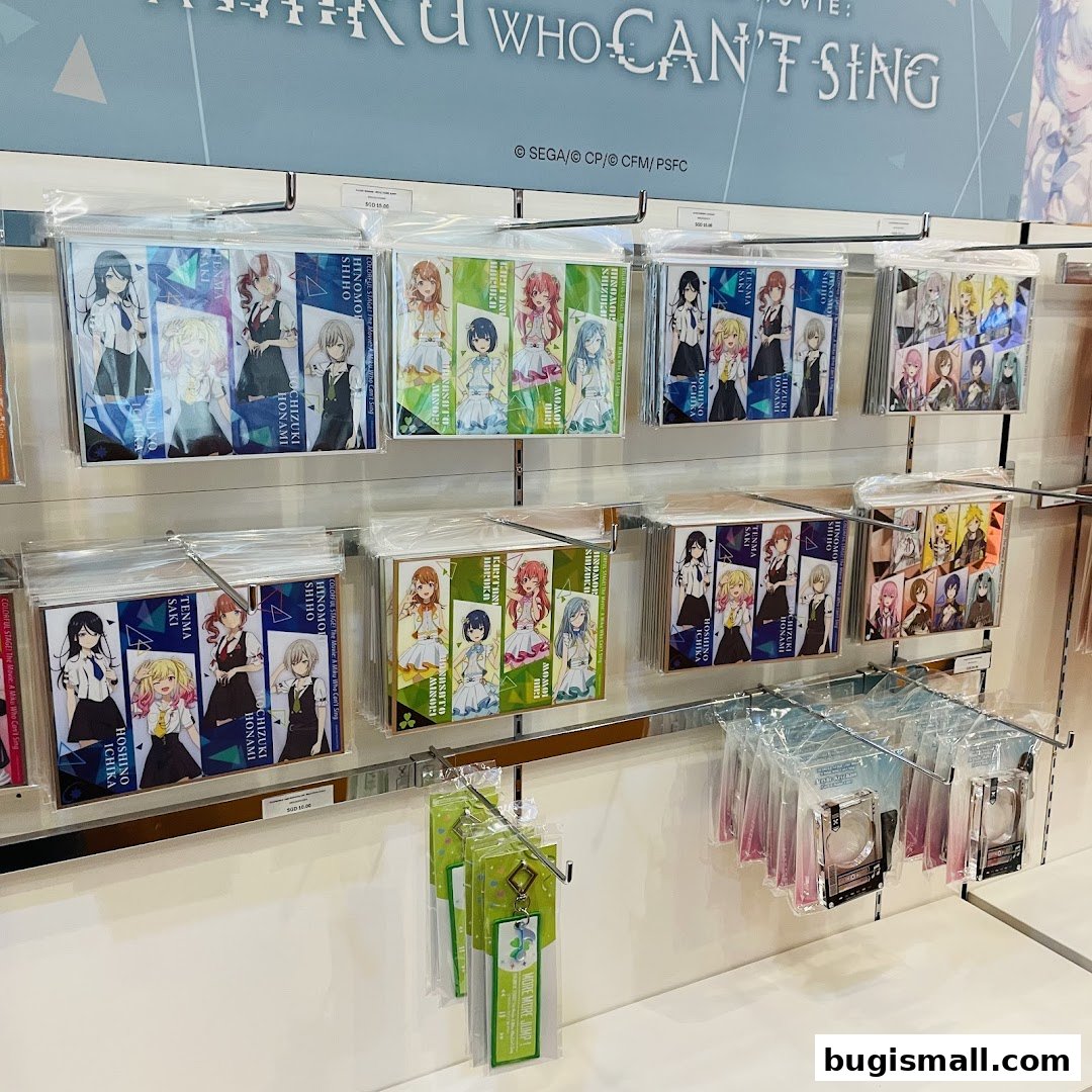 Anime Merchandise: Colorful Character Goods!