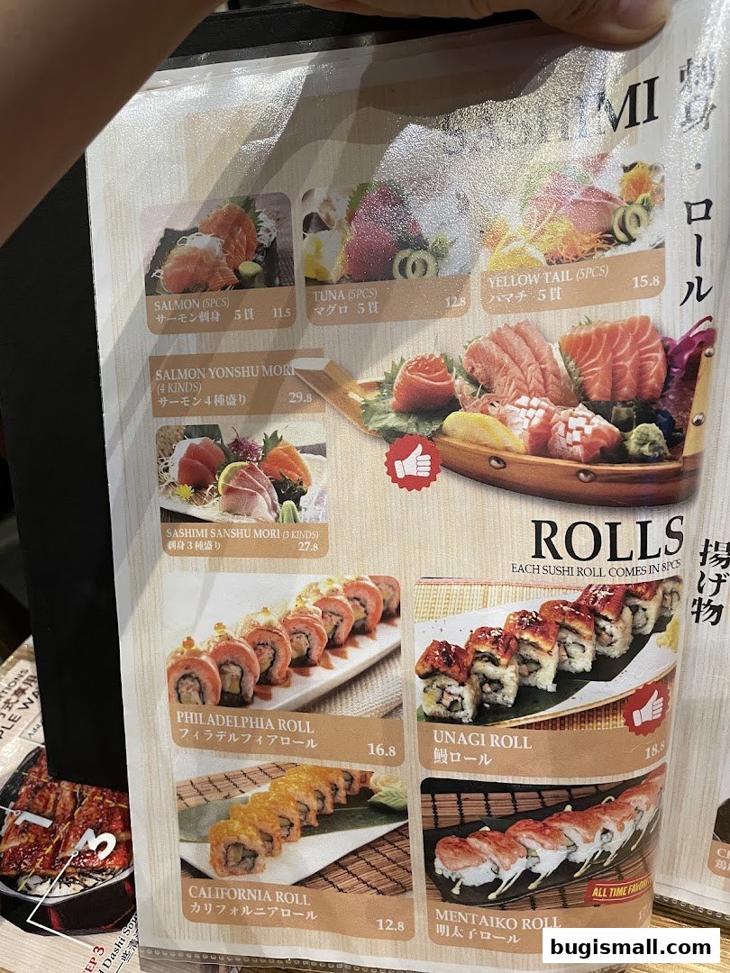Delicious Sushi & Sashimi Menu at Una Una