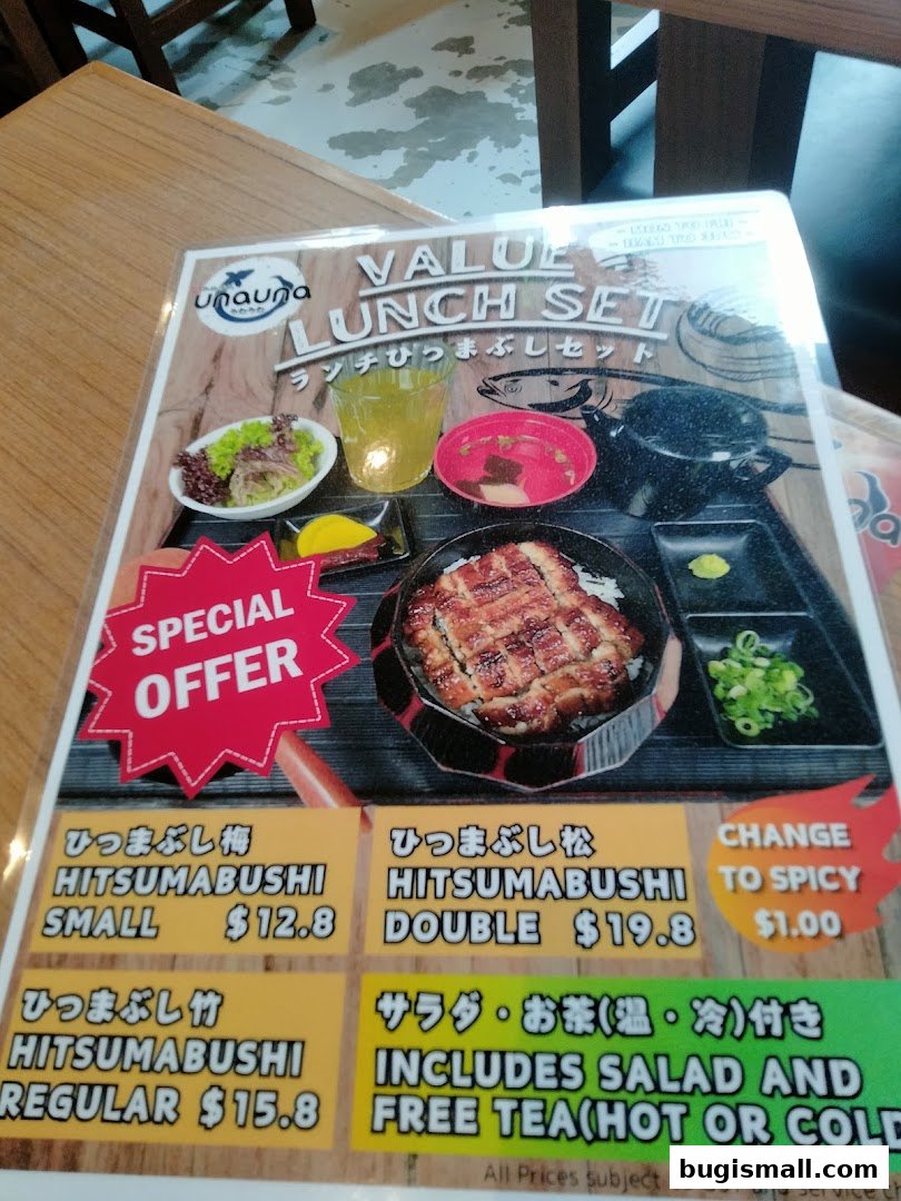 Una Una: Delicious Hitsumabushi Lunch Sets!