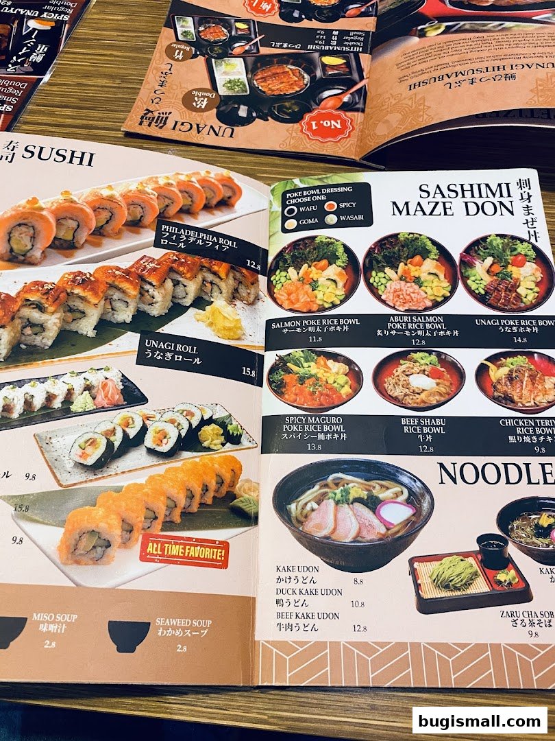 Explore Delicious Sushi, Poke Bowls & Noodles at Una Una!