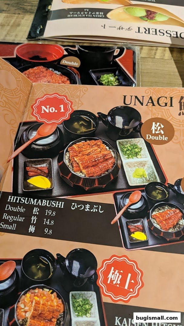 Savor Unagi: Delicious Hitsumabushi Menu