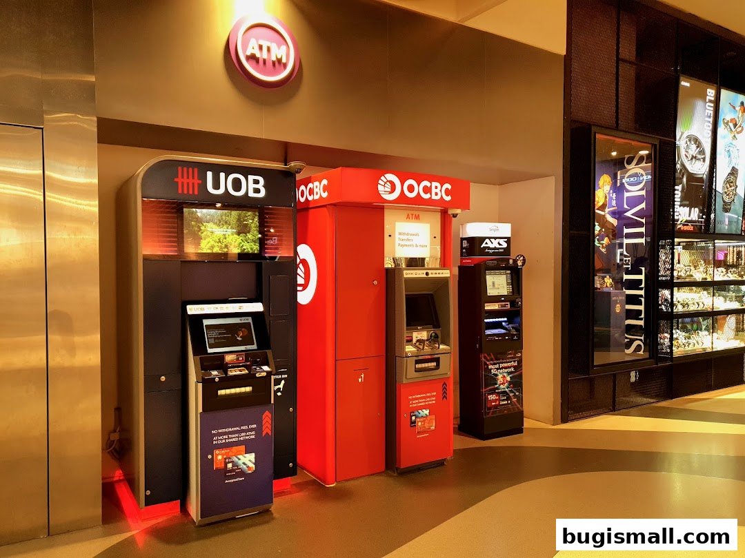 Convenient Banking and Shopping at UOB & OCBC ATMs