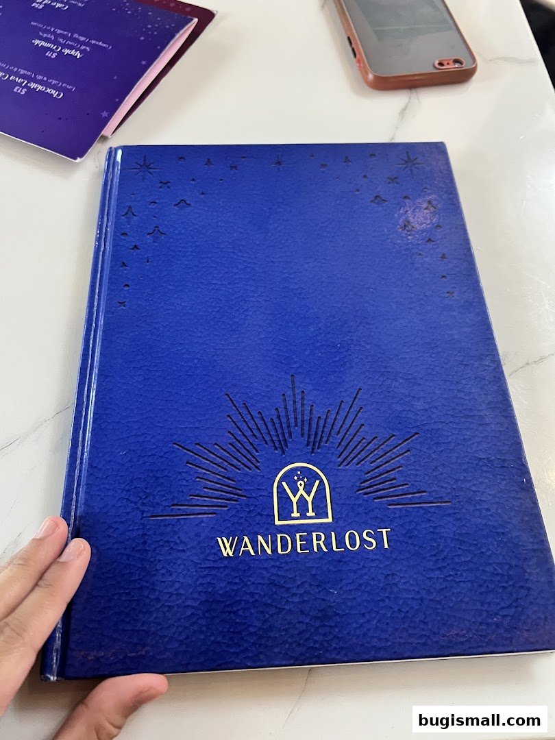 Explore Wanderlost Lounge's Delicious Menu