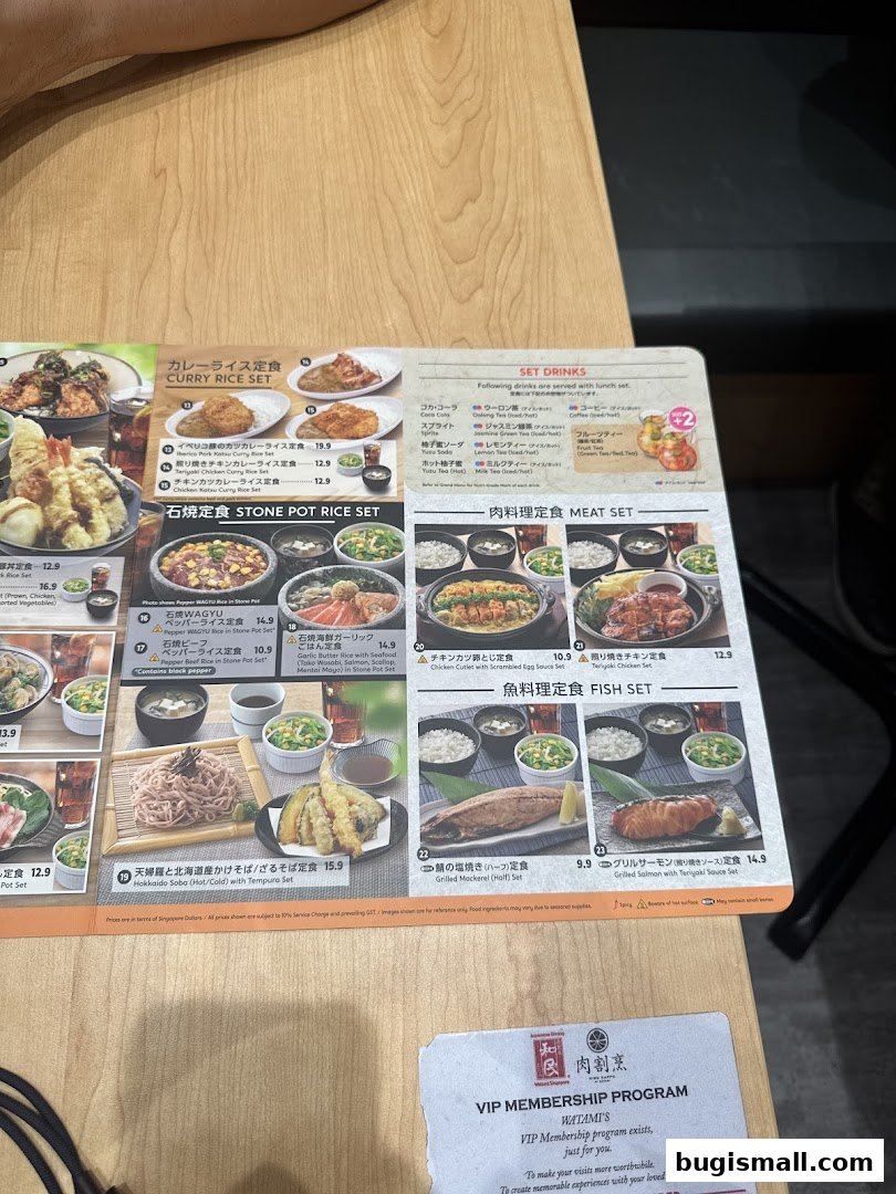 Savor Authentic Japanese Set Meals at Watami!
