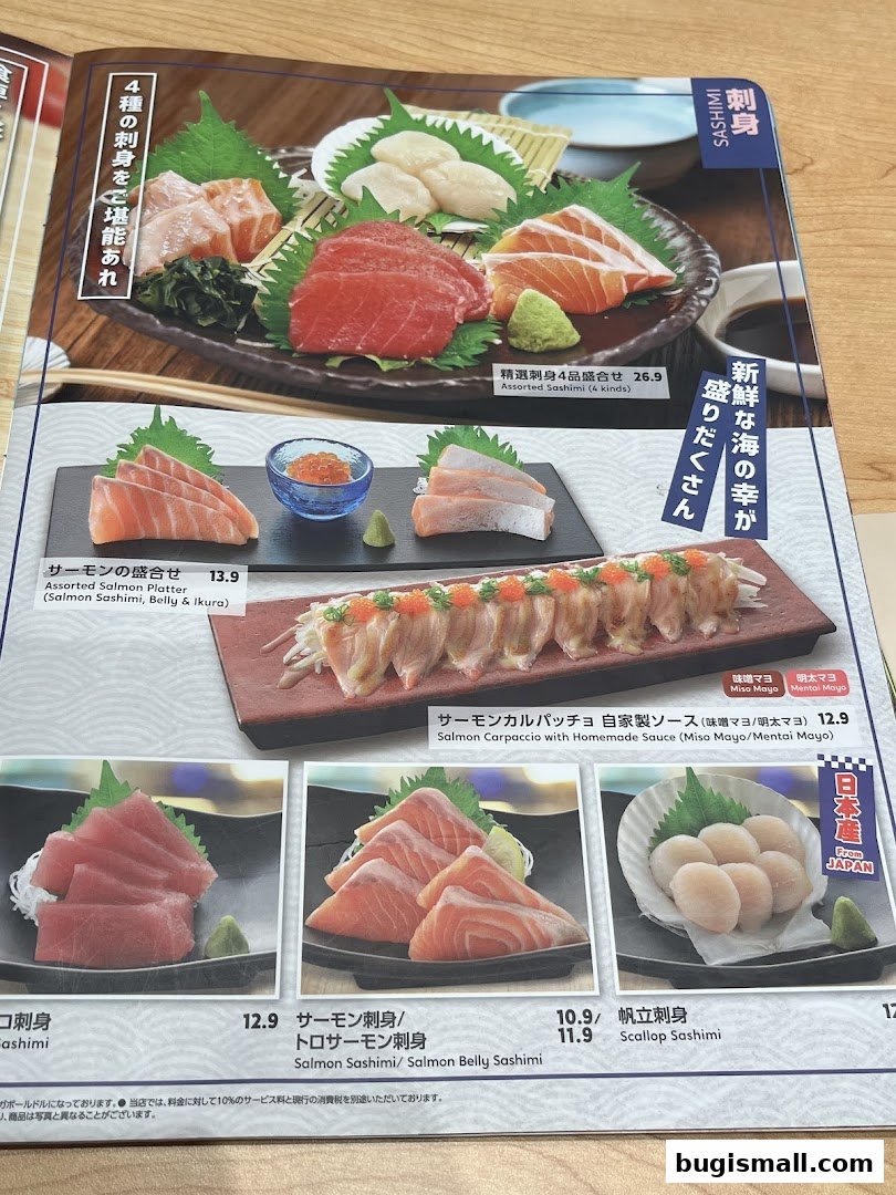 Fresh Sashimi Delights at Watami Japanese Dining