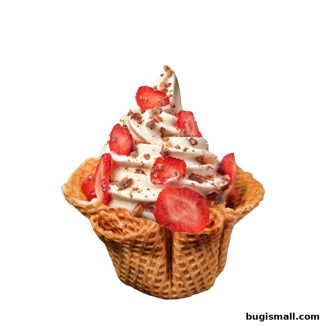 Indulge in Yolé's Strawberry Delight Ice Cream!