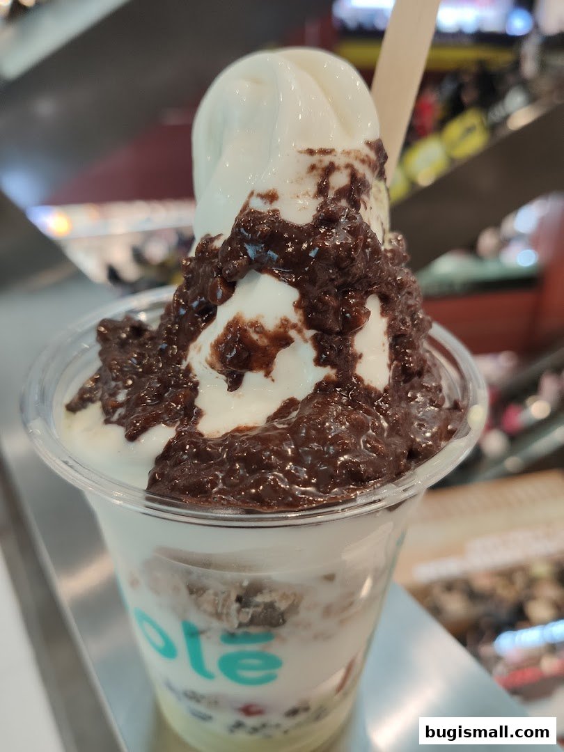 Indulge in Yolé's Creamy Frozen Yogurt Delight!