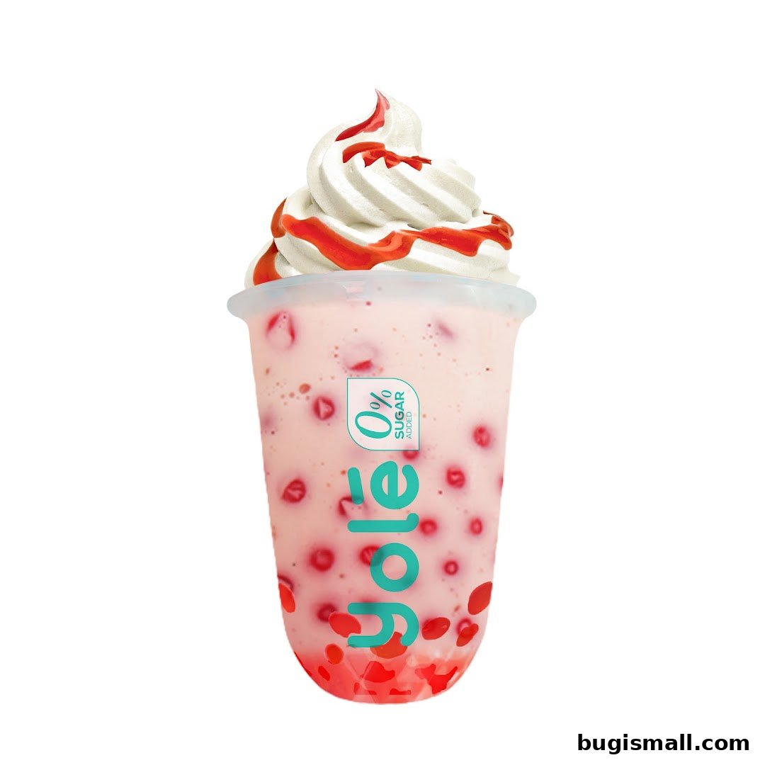 Yolé's Delicious Strawberry Yogurt Drink